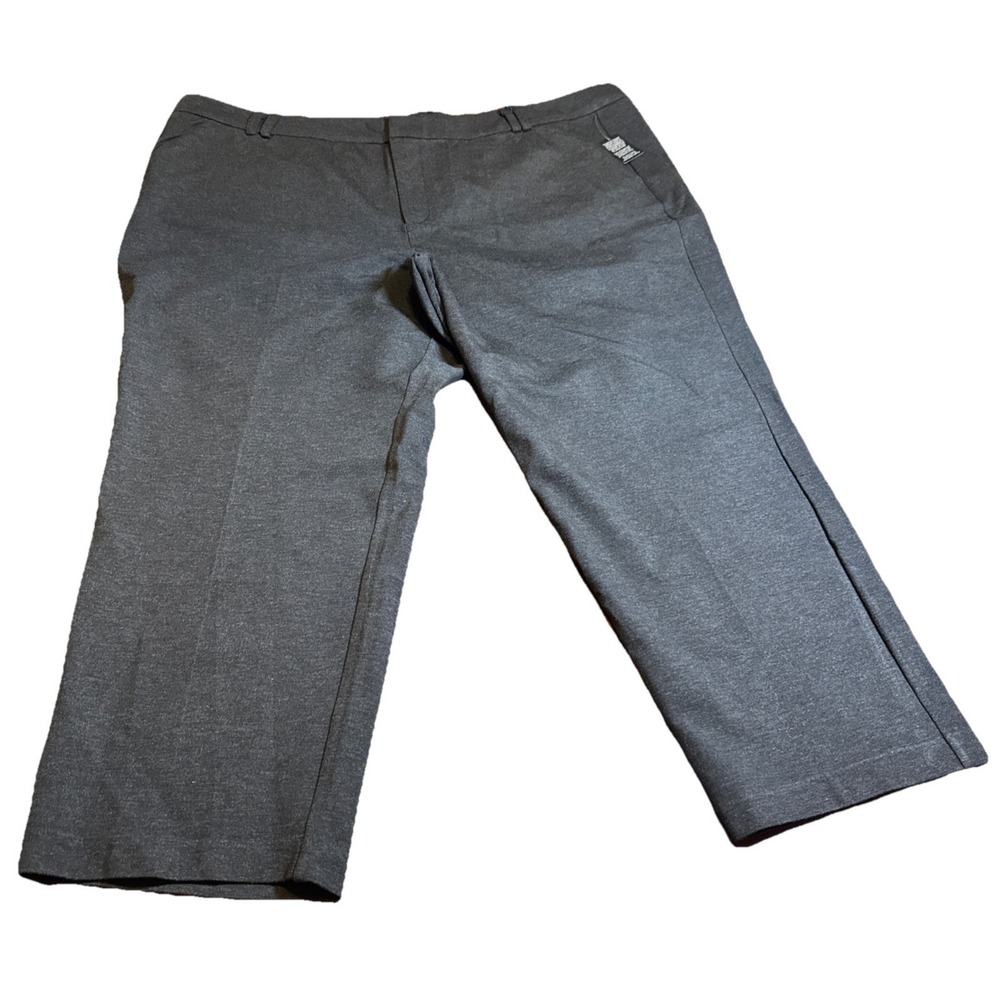 NWT East Adeline Slim Trouser Pants Size 32‎ Gray Stretch Career Office Work